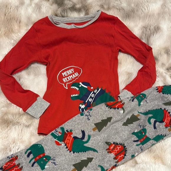 Bundle of Festive Christmas Kids Pajama Sets - Picture 7 of 9